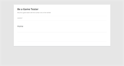 Desktop Screenshot of beagametester.net